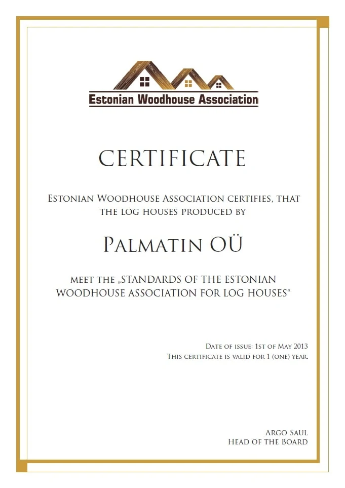 Palmatin-houses-certification