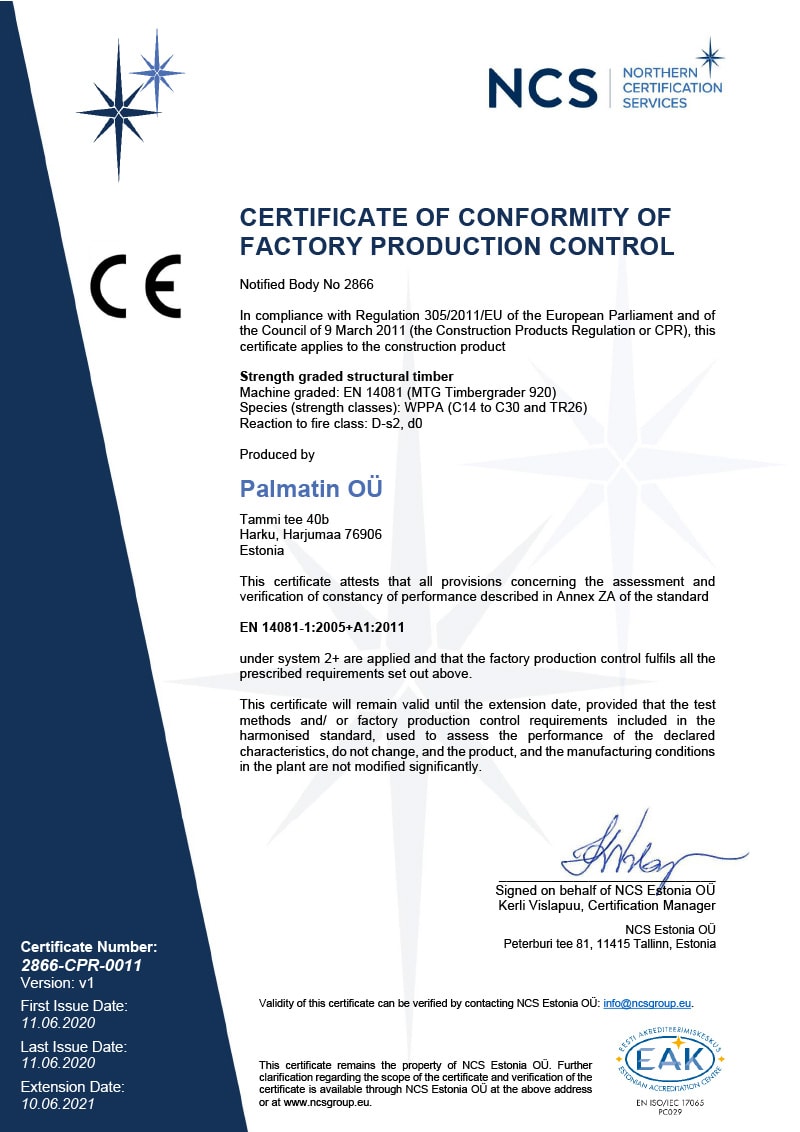 CE Zertifikat für 